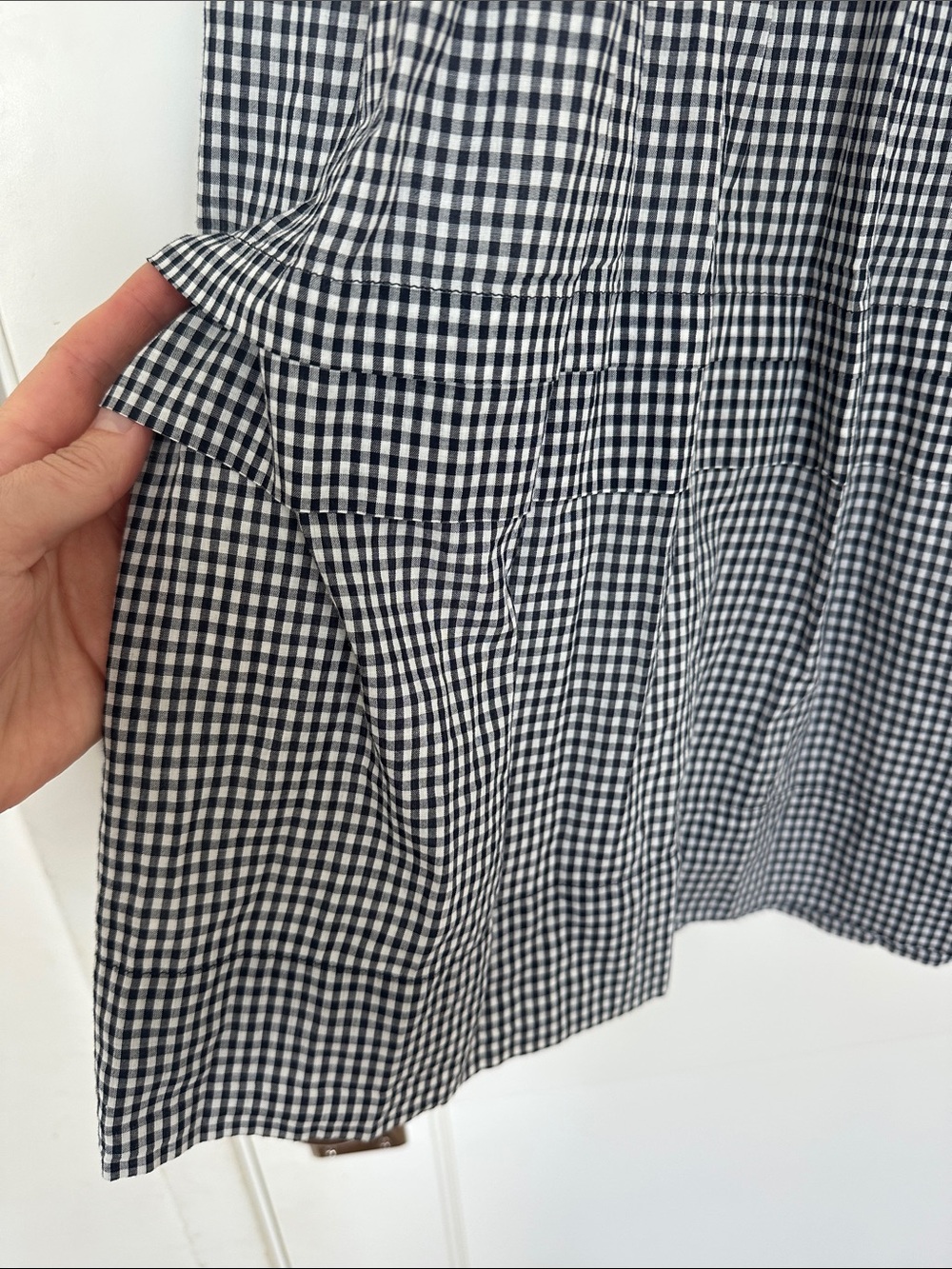 Gap x Doen gingham skirt - Picture 6 of 7